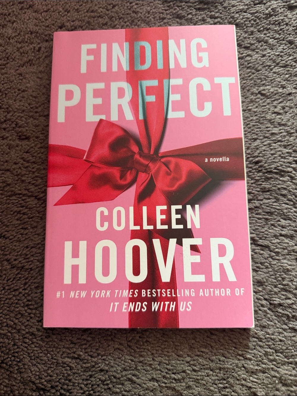 'Finding Perfect' Pink Paperback Novella